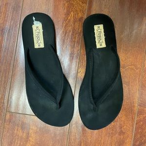 Women’s Black Flip Flops